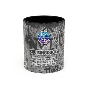 Coffee Mug (11oz) - "CRUISINGDUCKS" Graffiti