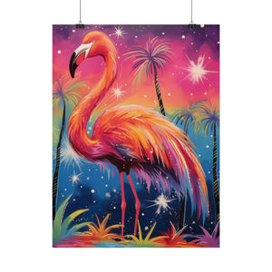 Poster - "Flamingo Vibes"