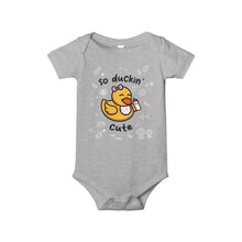 Load image into Gallery viewer, Infant Onesie - &quot;So Duckin&#39; Cute&quot; (Girl)
