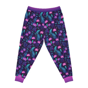 Women's Athletic Joggers - "Floral"