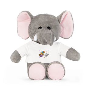 Plush Toy with T-Shirt - "Get Well Soon"