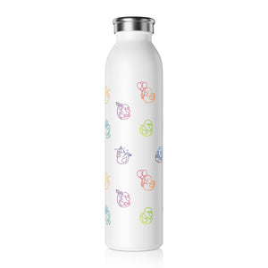 Slim Water Bottle - "Duck Parade"