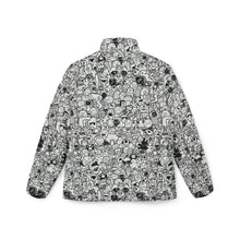 Load image into Gallery viewer, Women&#39;s Puffer Jacket - &quot;Doodles&quot;
