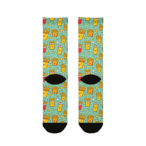 Crew Socks - "Snack Attack"