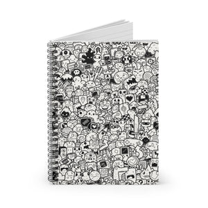 Spiral Notebook - "Write, Doodle, Repeat!"