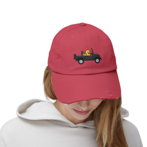 Distressed Cap - "Gear Up" (Jeep Duck)