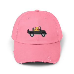 Distressed Cap - "Gear Up" (Jeep Duck)