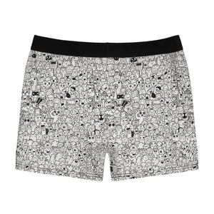 Men's Boxer Briefs - "Doodles"