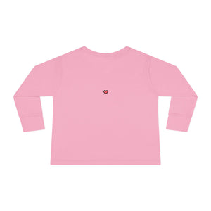 Toddler Long Sleeve Tee - "Hippo Hugs"