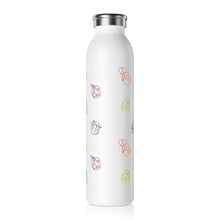 Load image into Gallery viewer, Slim Water Bottle - &quot;Duck Parade&quot;
