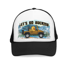 Load image into Gallery viewer, Mesh Cap - &quot;Let&#39;s Go Ducking&quot; (Jeep Duck)
