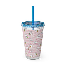 Load image into Gallery viewer, Acrylic Cup with Straw (16oz) - &quot;Hop into Hydration&quot;
