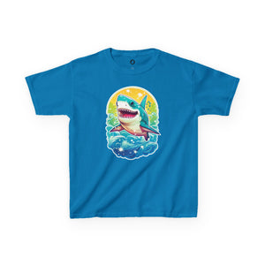 Kids Heavy Cotton T-shirt - "Fin-tastic Fun"