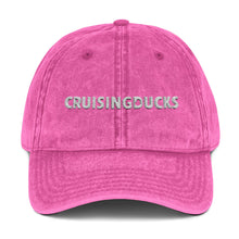 Load image into Gallery viewer, CruisingDucks Gear - Vintage Cap - &quot;Vintage Quack&quot;
