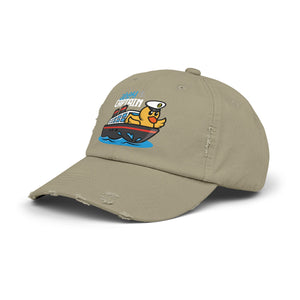 Distressed Cap - "Ahoy Captain" - Ship Captain Duck