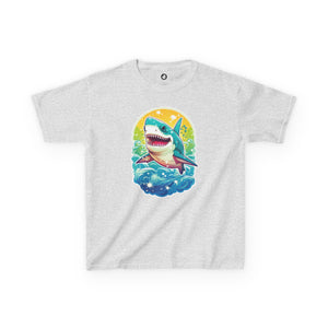 Kids Heavy Cotton T-shirt - "Fin-tastic Fun"