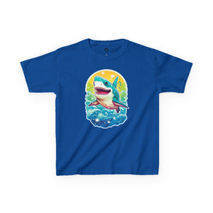 Kids Heavy Cotton T-shirt - "Fin-tastic Fun"