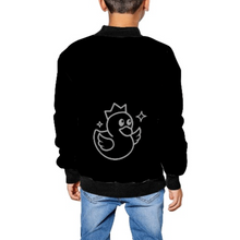 Load image into Gallery viewer, CruisingDucks Gear - Kids Bomber Jacket - &quot;Sleek Quack&quot;
