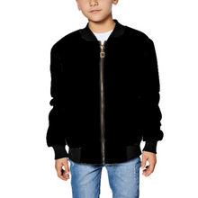 Load image into Gallery viewer, Kids Bomber Jacket - &quot;Sleek Quack&quot;
