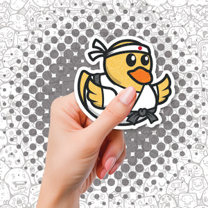 CruisingDucks Gear - Vinyl Sticker - "Karate Duck"