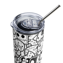 Load image into Gallery viewer, Stainless Steel Tumbler - &quot;Doodles&quot;
